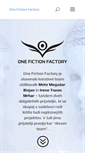 Mobile Screenshot of onefictionfactory.com
